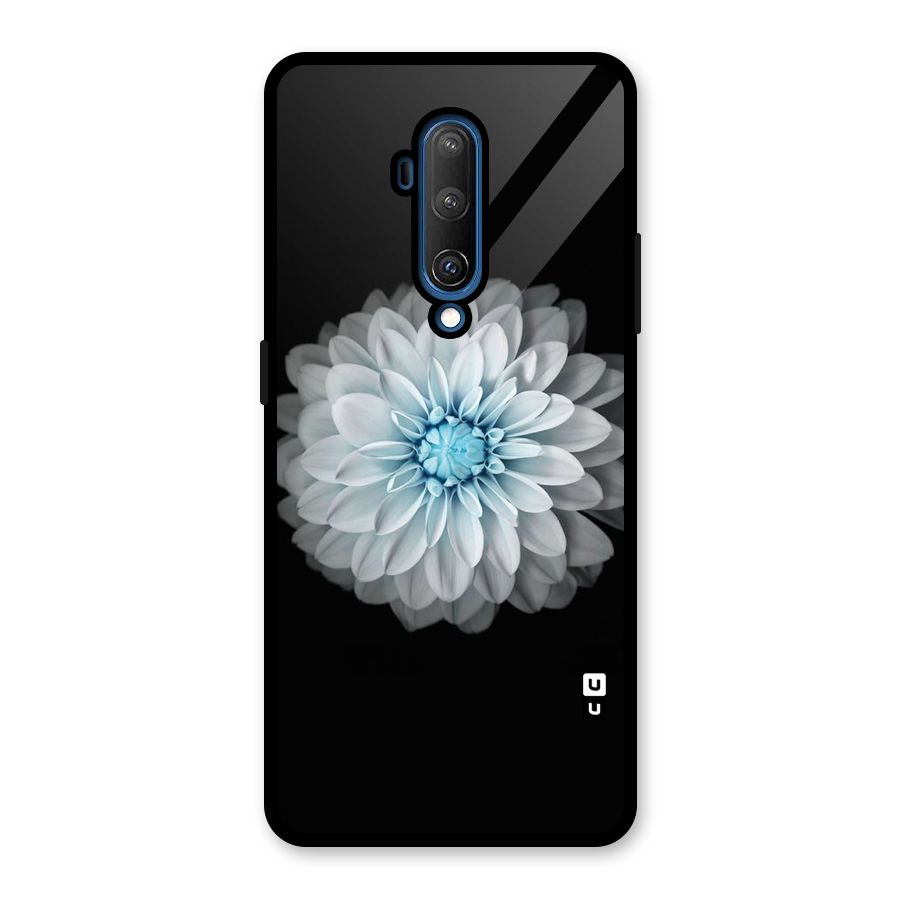 White Bloom Glass Back Case for OnePlus 7T Pro