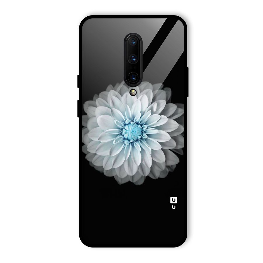 White Bloom Glass Back Case for OnePlus 7 Pro