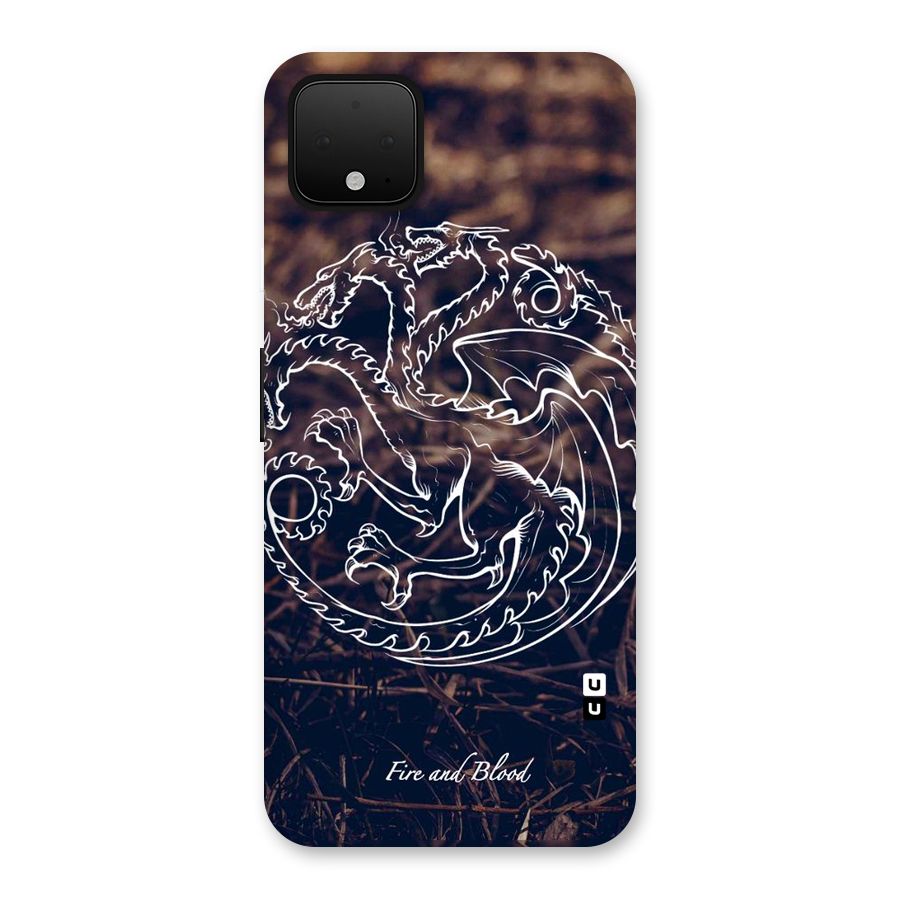 White Circle Back Case for Google Pixel 4 XL