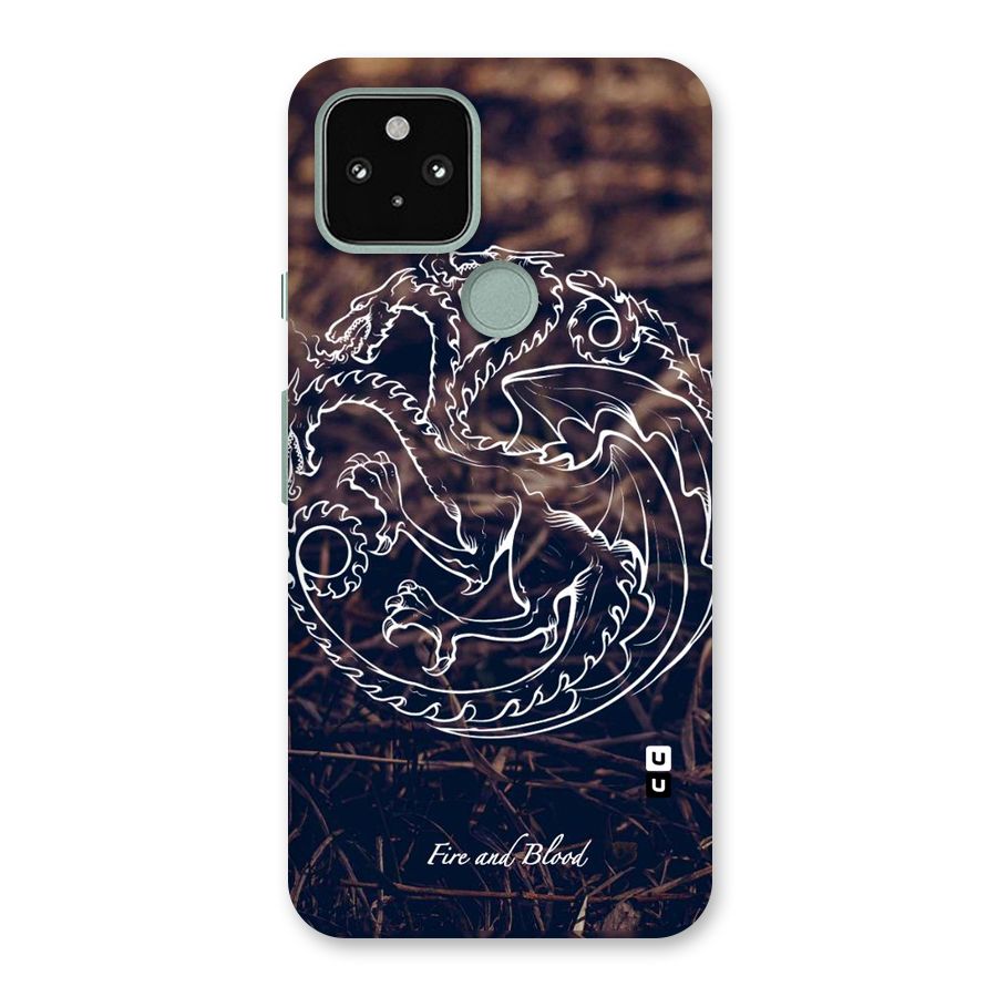 White Circle Back Case for Google Pixel 5