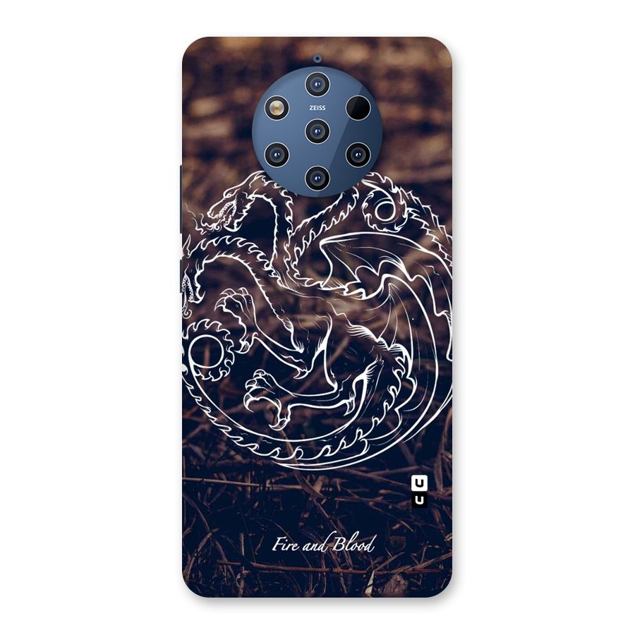 White Circle Back Case for Nokia 9 PureView