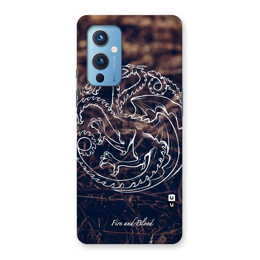 White Circle Back Case for OnePlus 9