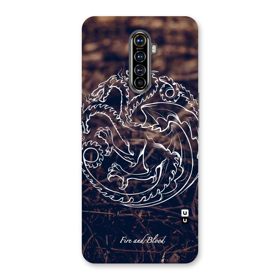 White Circle Back Case for Realme X2 Pro