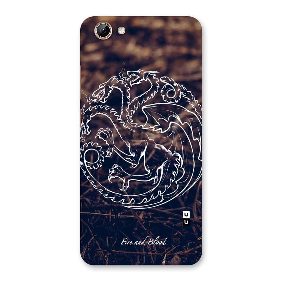 White Circle Back Case for Vivo Y71