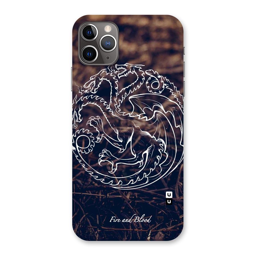 White Circle Back Case for iPhone 11 Pro Max
