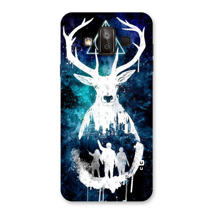 White Deer Back Case for Galaxy J7 Duo