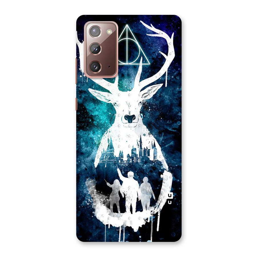 White Deer Back Case for Galaxy Note 20
