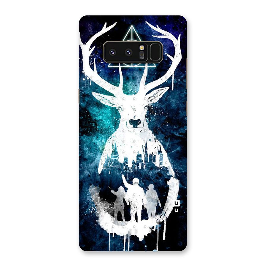 White Deer Back Case for Galaxy Note 8