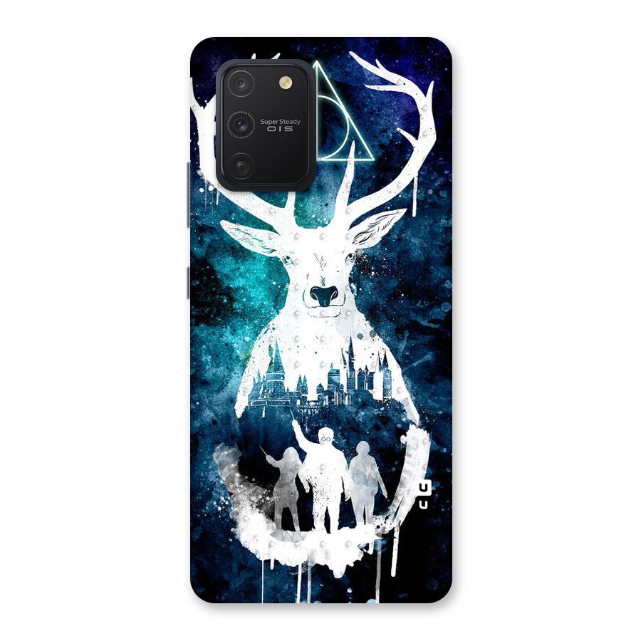 White Deer Back Case for Galaxy S10 Lite