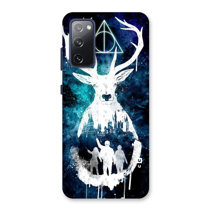 White Deer Back Case for Galaxy S20 FE
