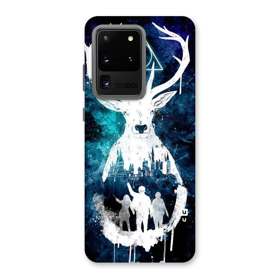 White Deer Back Case for Galaxy S20 Ultra