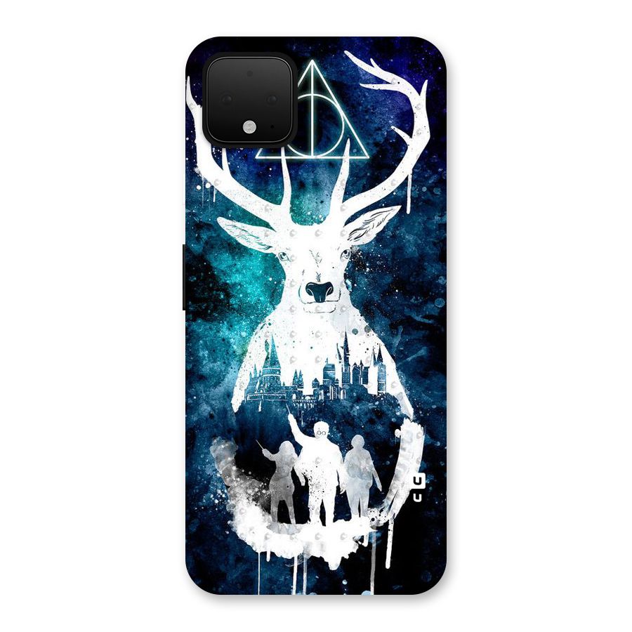 White Deer Back Case for Google Pixel 4 XL