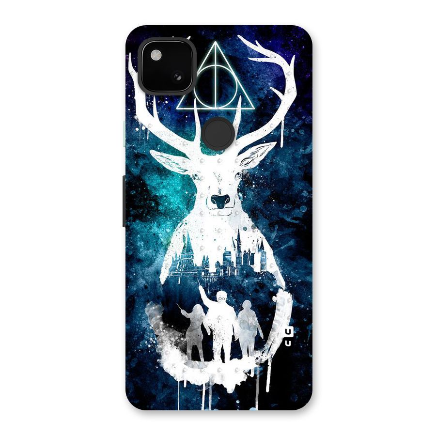 White Deer Back Case for Google Pixel 4a