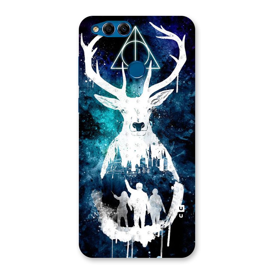 White Deer Back Case for Honor 7X