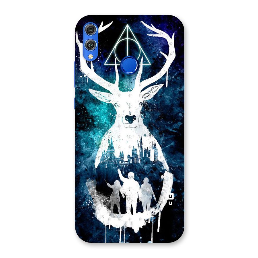 White Deer Back Case for Honor 8X