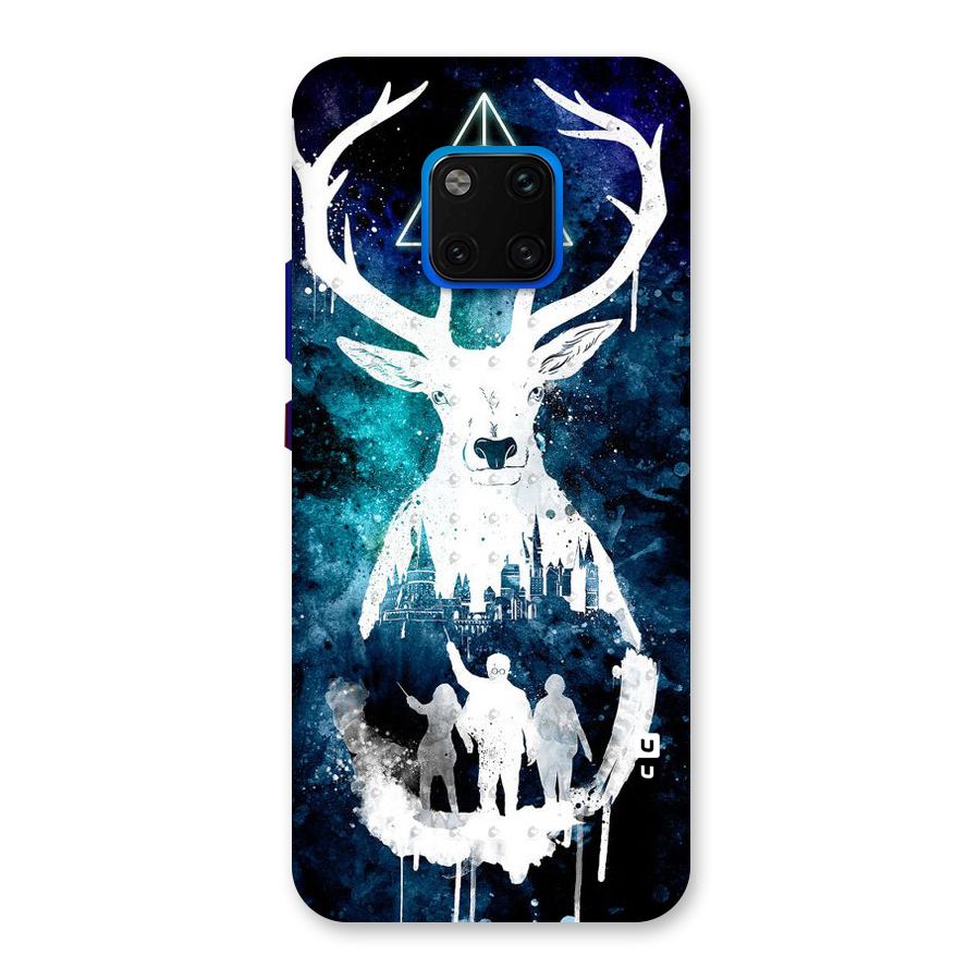 White Deer Back Case for Huawei Mate 20 Pro