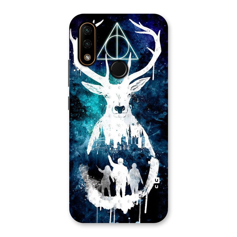 White Deer Back Case for Lenovo A6 Note