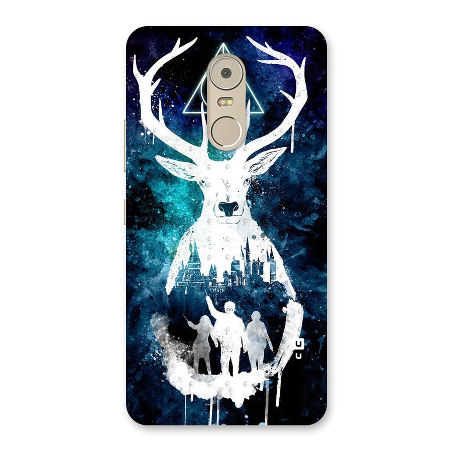 White Deer Back Case for Lenovo K6 Note