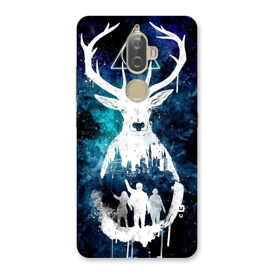 White Deer Back Case for Lenovo K8 Plus