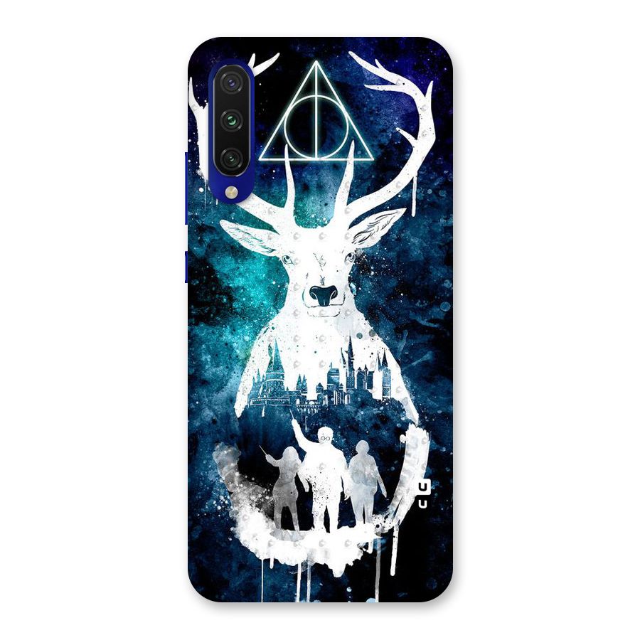 White Deer Back Case for Mi A3