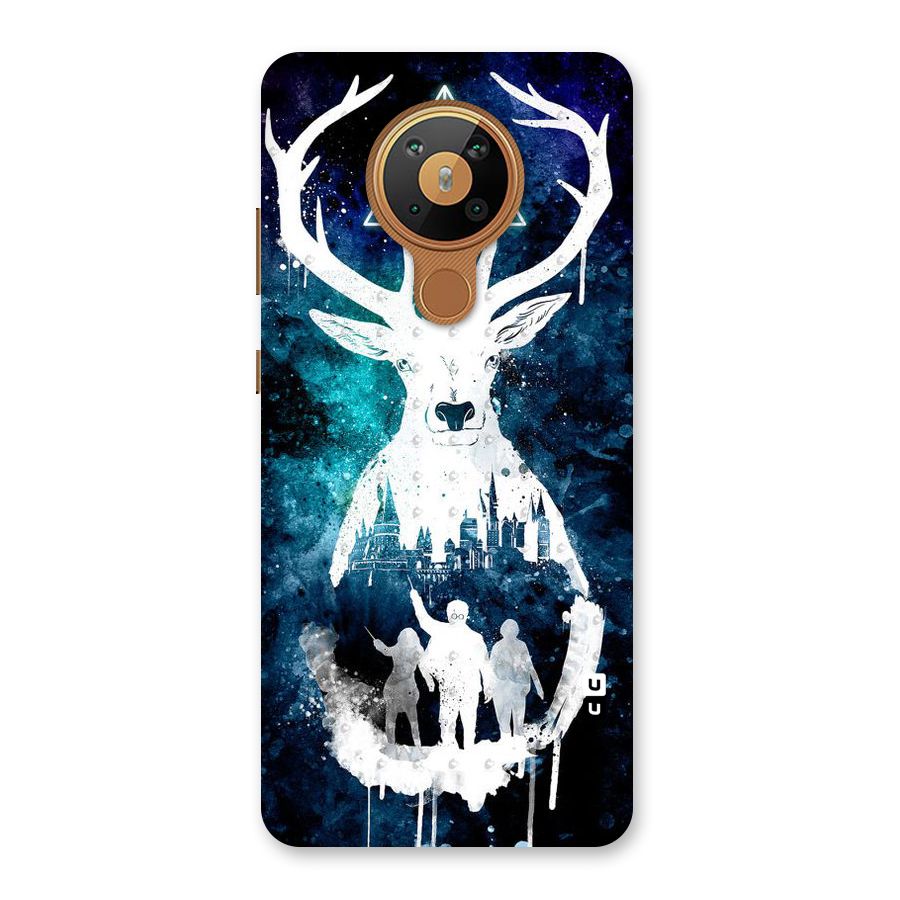 White Deer Back Case for Nokia 5.3