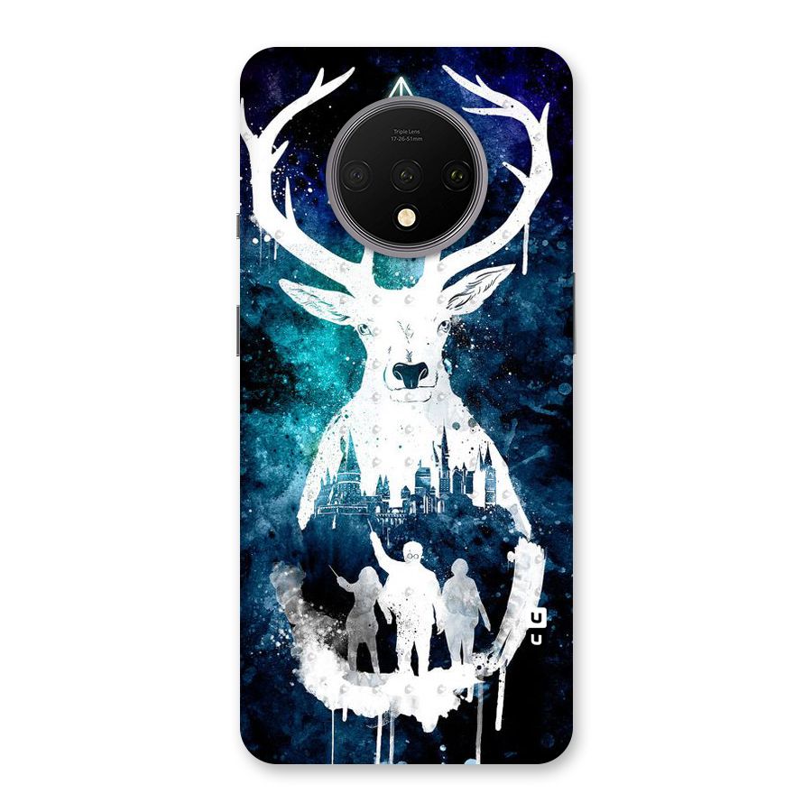 White Deer Back Case for OnePlus 7T
