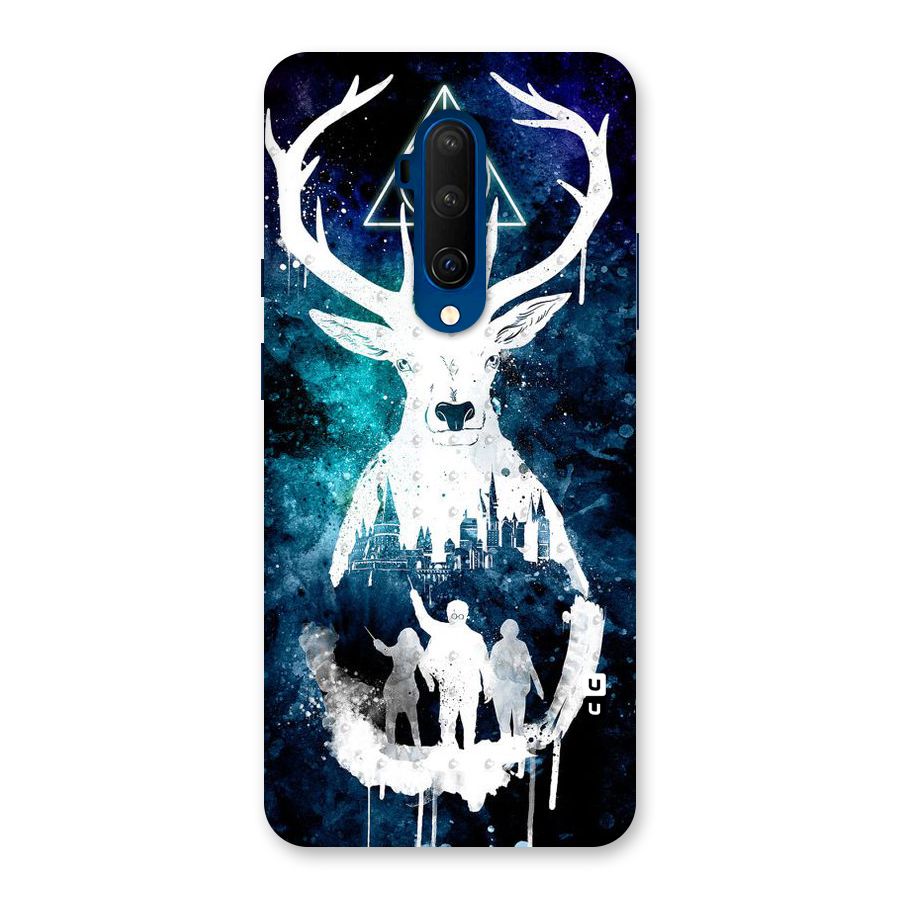 White Deer Back Case for OnePlus 7T Pro