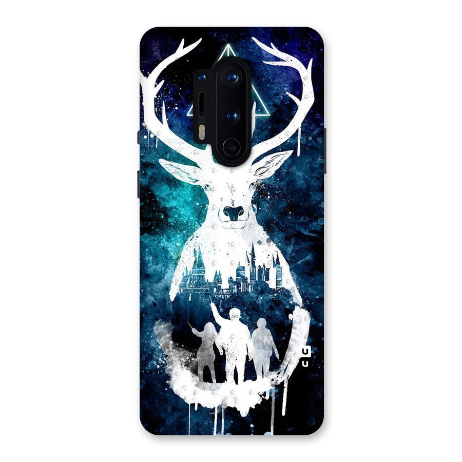 White Deer Back Case for OnePlus 8 Pro