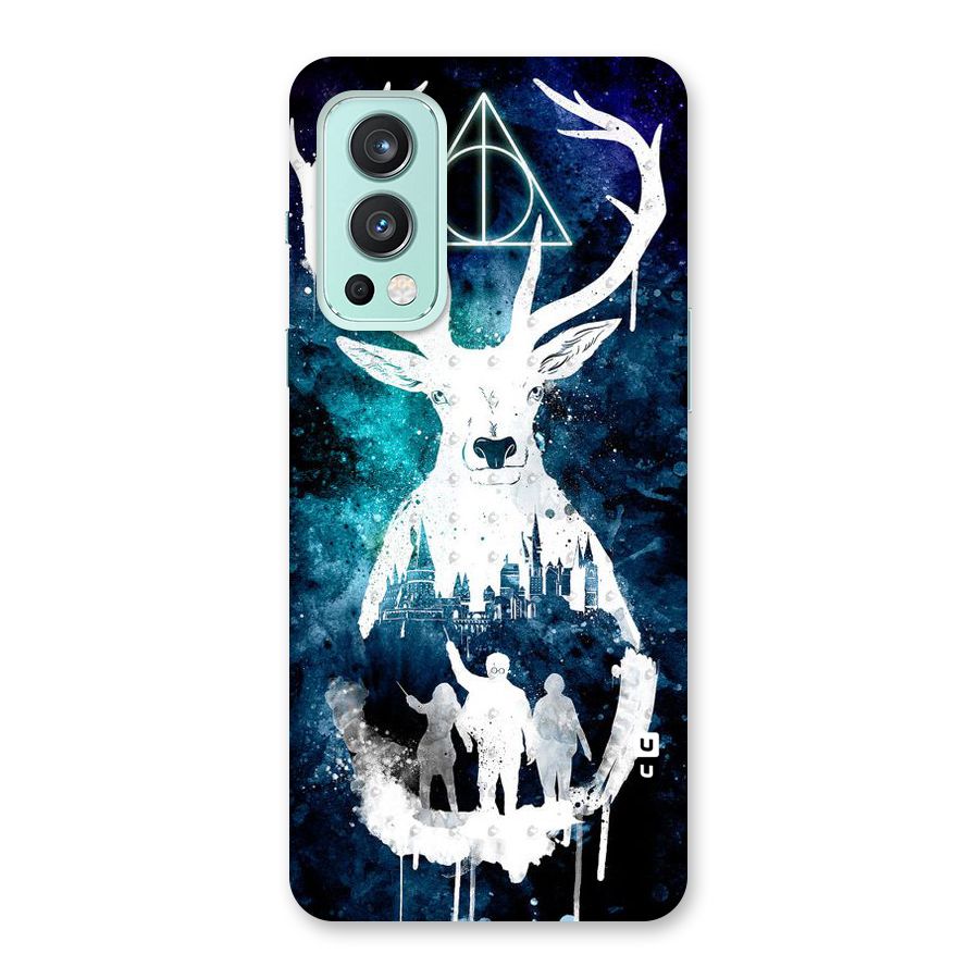 White Deer Back Case for OnePlus Nord 2 5G
