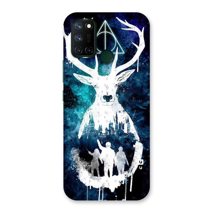 White Deer Back Case for Realme 7i