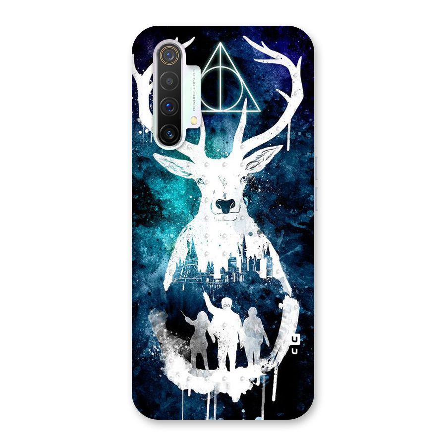 White Deer Back Case for Realme X3 SuperZoom