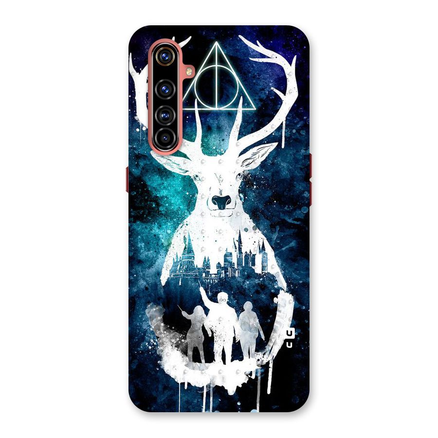 White Deer Back Case for Realme X50 Pro