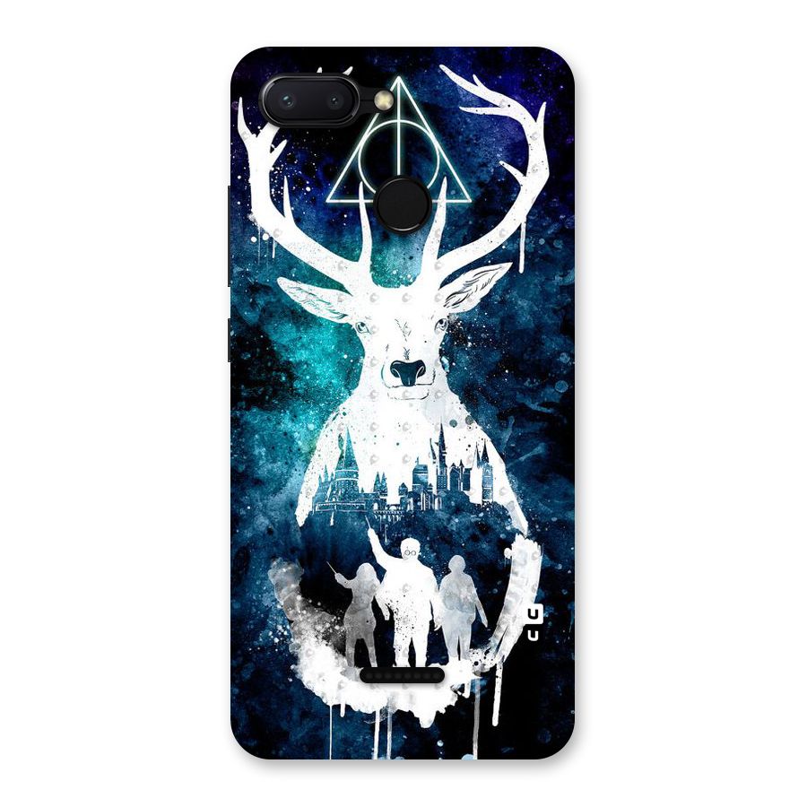 White Deer Back Case for Redmi 6
