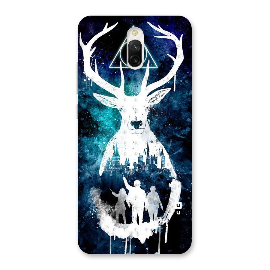 White Deer Back Case for Redmi 8A Dual