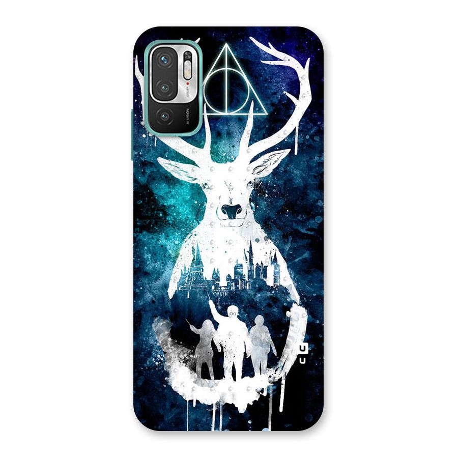White Deer Back Case for Redmi Note 10T 5G
