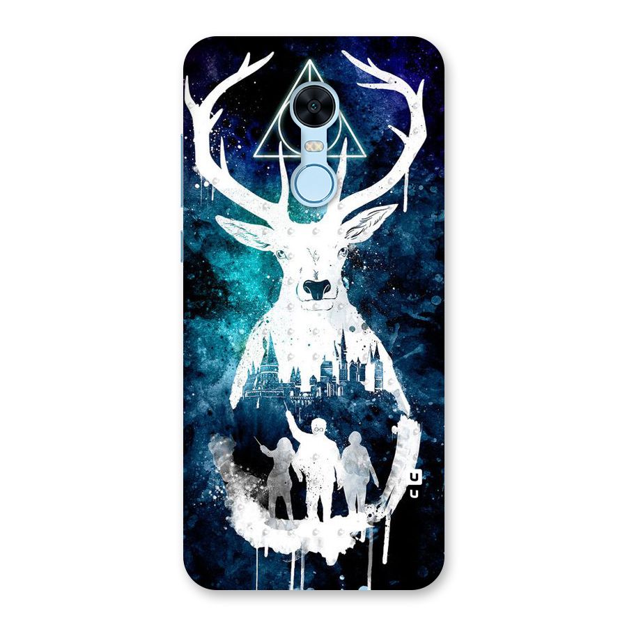 White Deer Back Case for Redmi Note 5