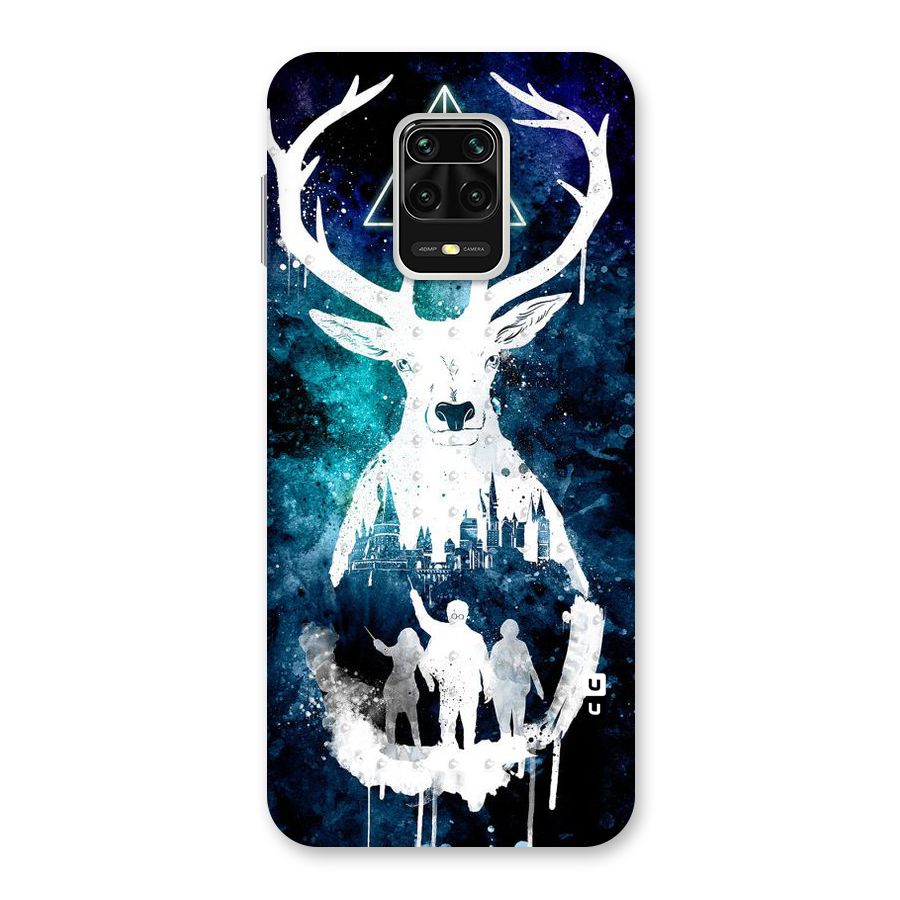 White Deer Back Case for Redmi Note 9 Pro