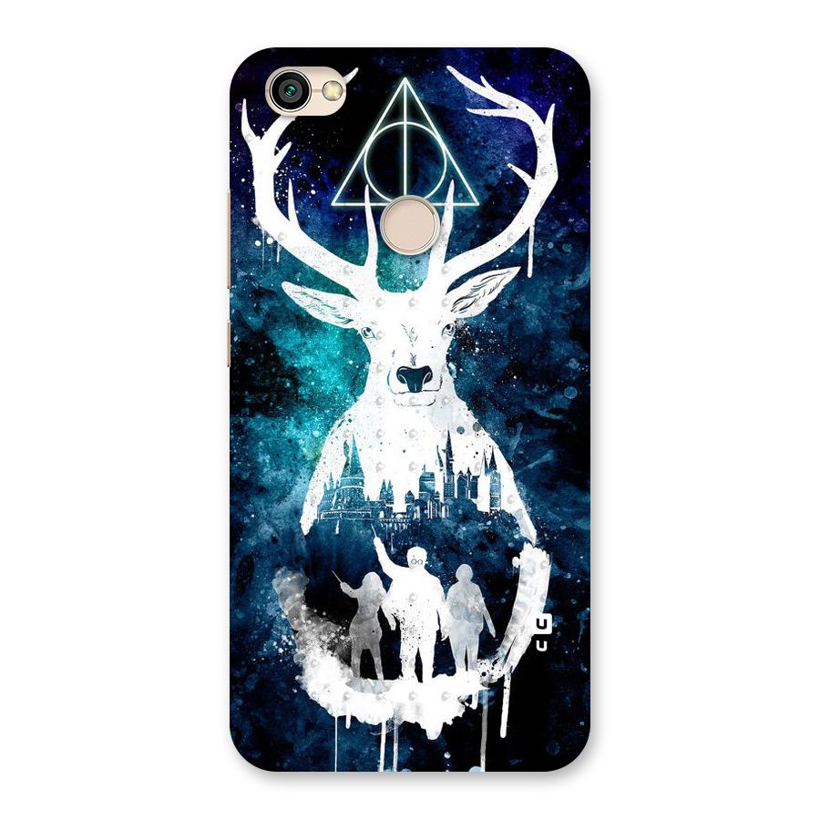 White Deer Back Case for Redmi Y1 2017
