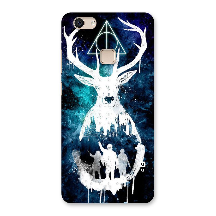 White Deer Back Case for Vivo V7