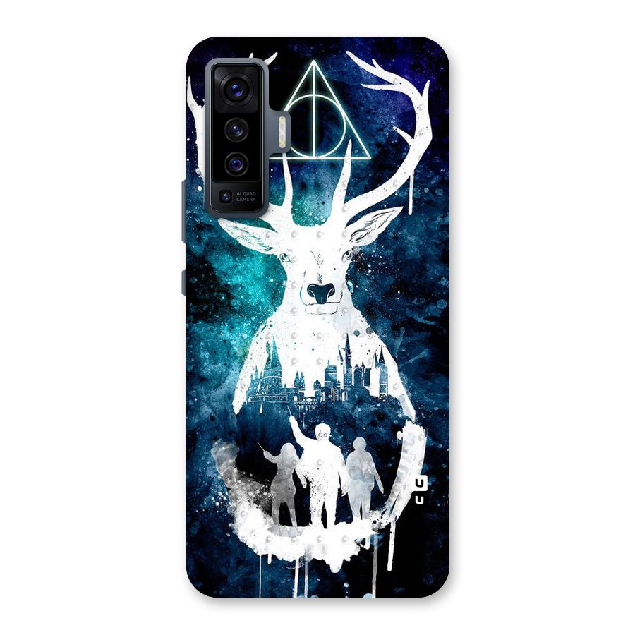 White Deer Back Case for Vivo X50