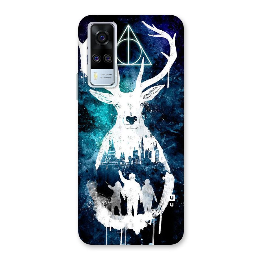 White Deer Back Case for Vivo Y31