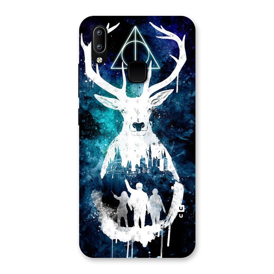 White Deer Back Case for Vivo Y93