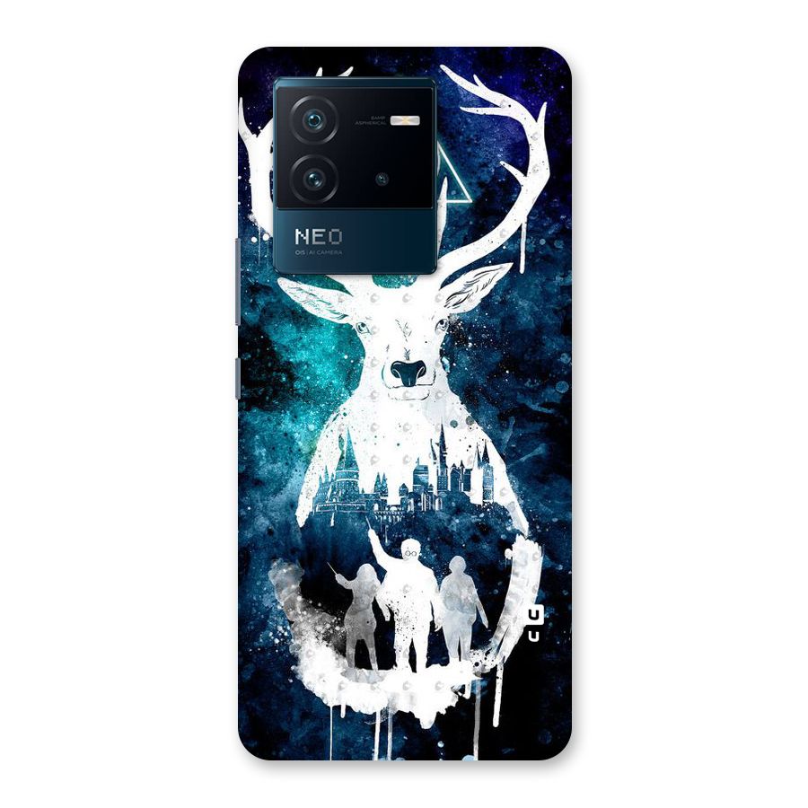 White Deer Back Case for Vivo iQOO Neo 6 5G