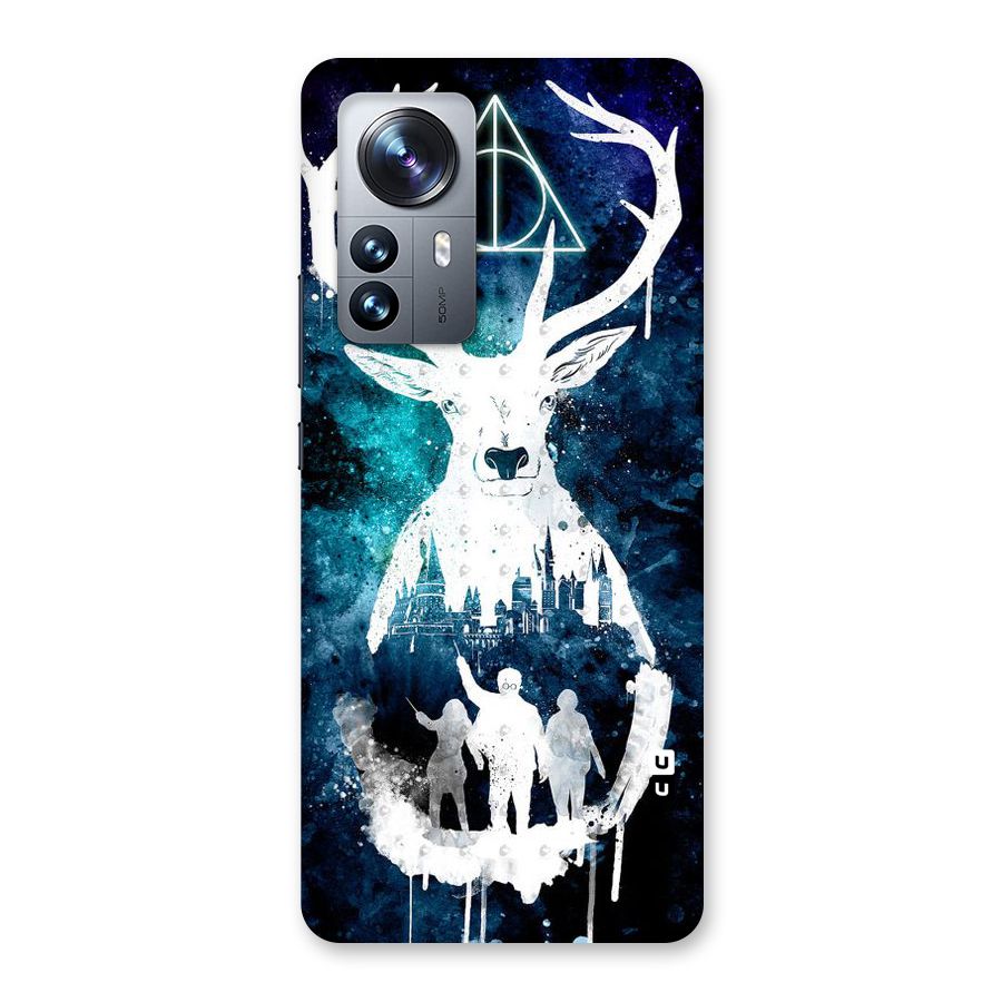White Deer Back Case for Xiaomi 12 Pro