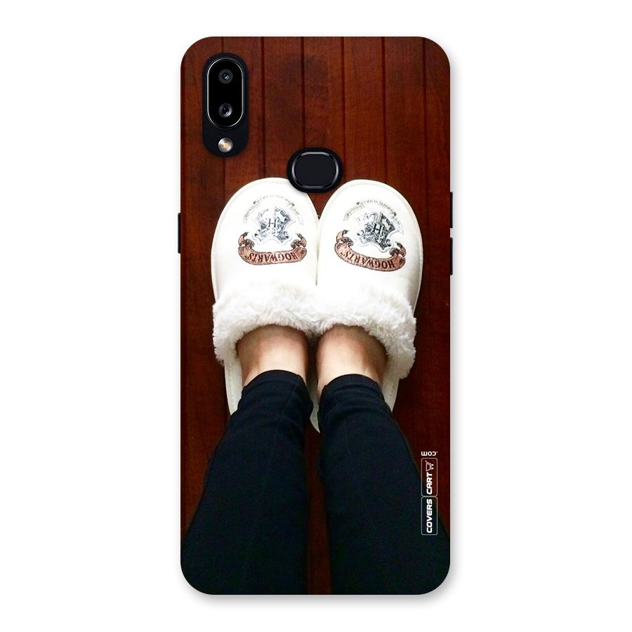 White Feets Back Case for Galaxy A10s