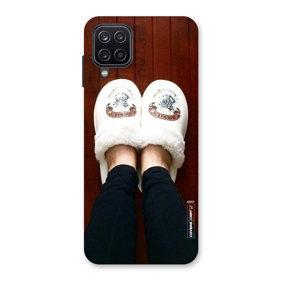 White Feets Back Case for Galaxy A12