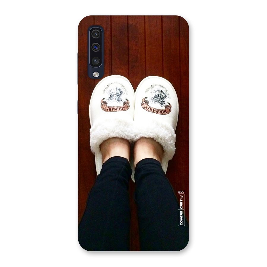White Feets Back Case for Galaxy A50s