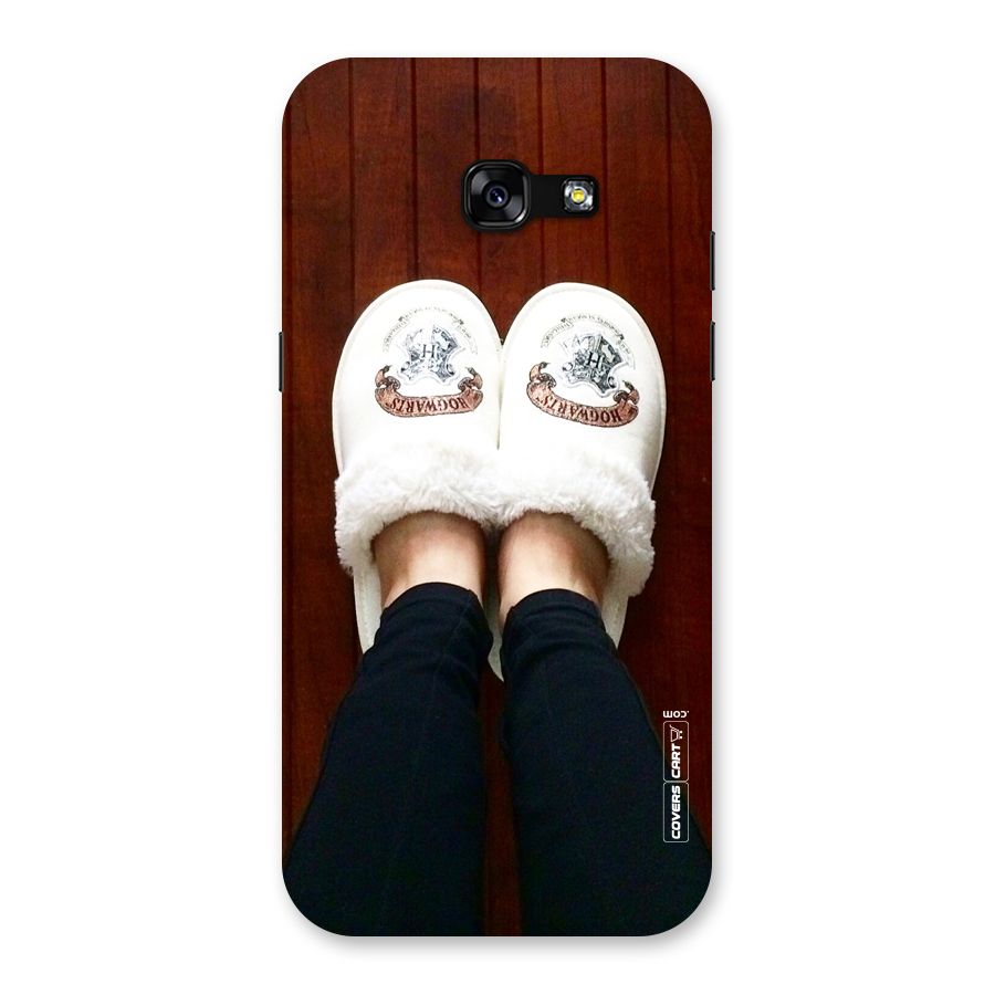 White Feets Back Case for Galaxy A5 2017