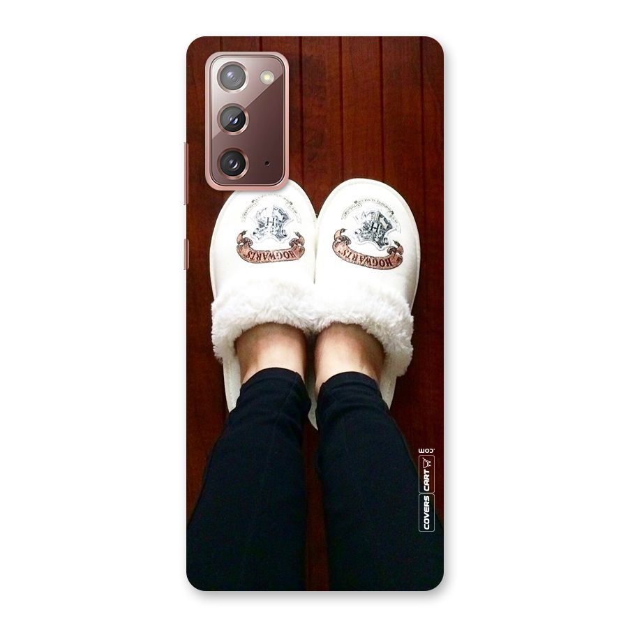 White Feets Back Case for Galaxy Note 20