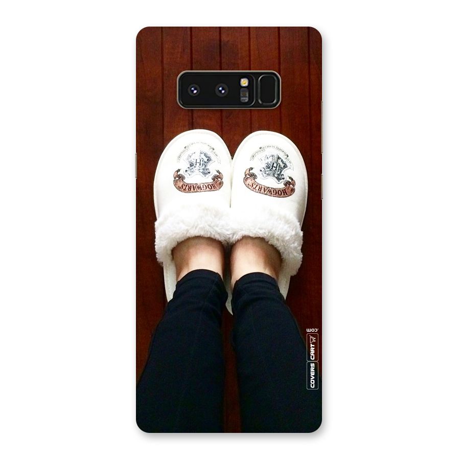 White Feets Back Case for Galaxy Note 8